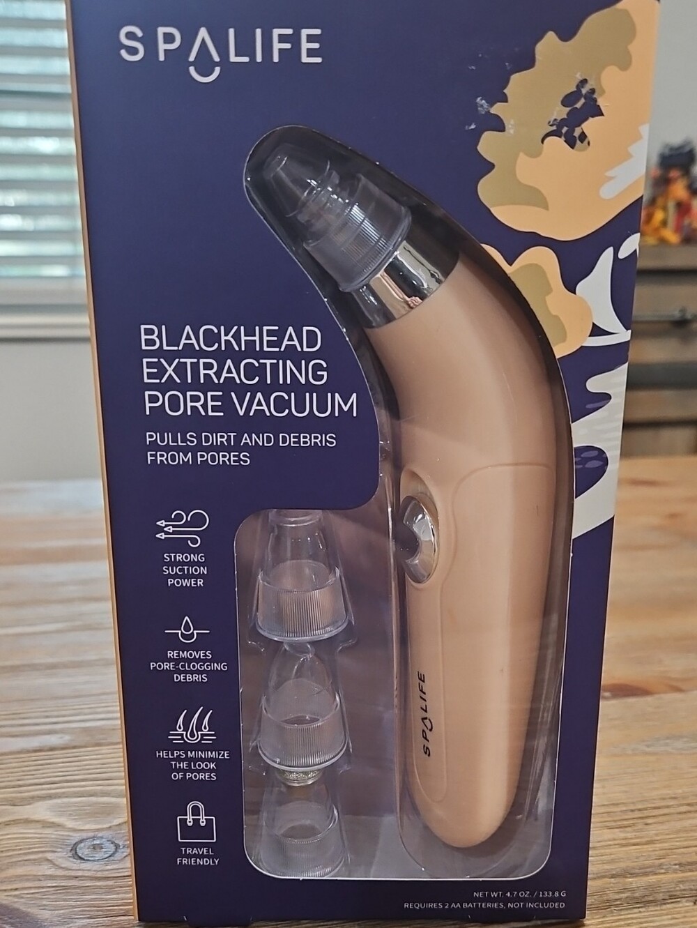Spalife Beige Blackhead Extractor Pore Vacuum